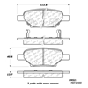 Picture of Sport Performance Rear Brake Pads