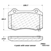 Picture of Sport Performance Rear Brake Pads