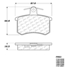 Picture of Sport Performance Rear Brake Pads