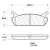 Picture of Sport Performance Rear Brake Pads