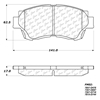 Picture of Sport Performance Front Brake Pads