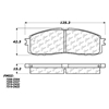 Picture of Sport Performance Rear Brake Pads