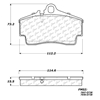 Picture of Sport Performance Rear Brake Pads