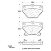 Picture of Sport Performance Rear Brake Pads