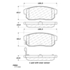 Picture of Sport Performance Rear Brake Pads