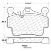 Picture of Sport Performance Rear Brake Pads