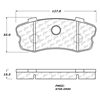 Picture of Sport Performance Rear Brake Pads