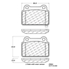 Picture of Sport Performance Rear Brake Pads