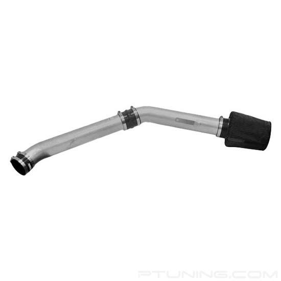 Picture of Typhoon Complete Aluminum Silver Cold Air Intake System with Red Filter
