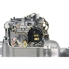 Picture of Chromed Steel Fuel Line with No Fuel Filter and 3/8" Barbed End Inlet