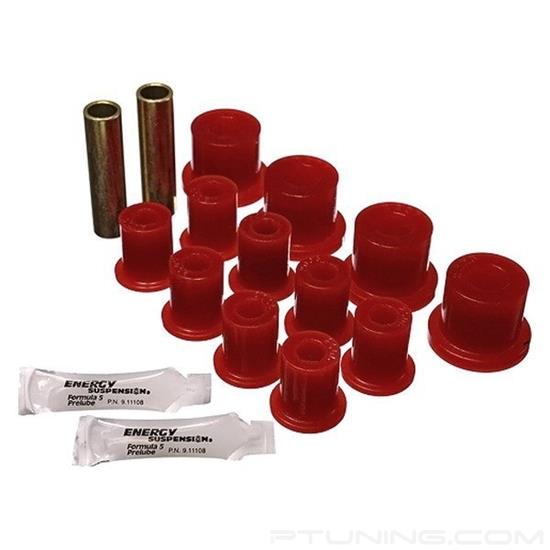 Picture of Hyper-Flex Rear Leaf Spring Bushings - Red