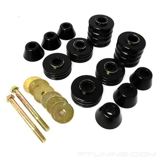 Picture of Front and Rear Body Cab Mount Kit - Black
