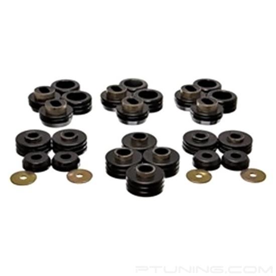 Picture of Front and Rear Body Cab Mount Kit - Black