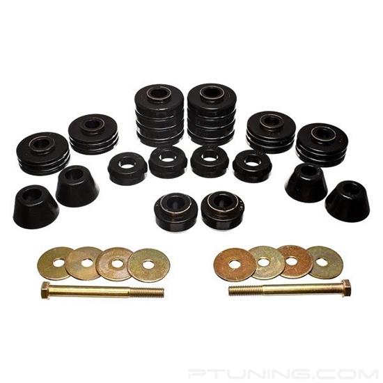 Picture of Front and Rear Body Cab Mount Kit - Black