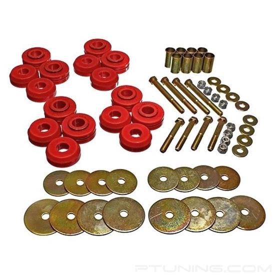 Picture of Front and Rear Body Cab Mount Kit - Red