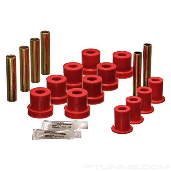 Picture of Hyper-Flex Front Leaf Spring Bushings - Red