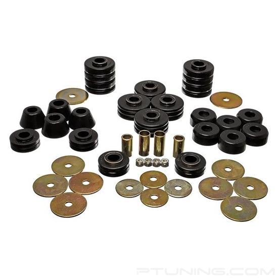 Picture of Front and Rear Body Cab Mount Kit - Black