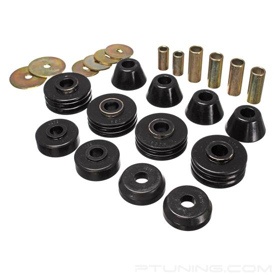 Picture of Front and Rear Body Cab Mount Kit - Black