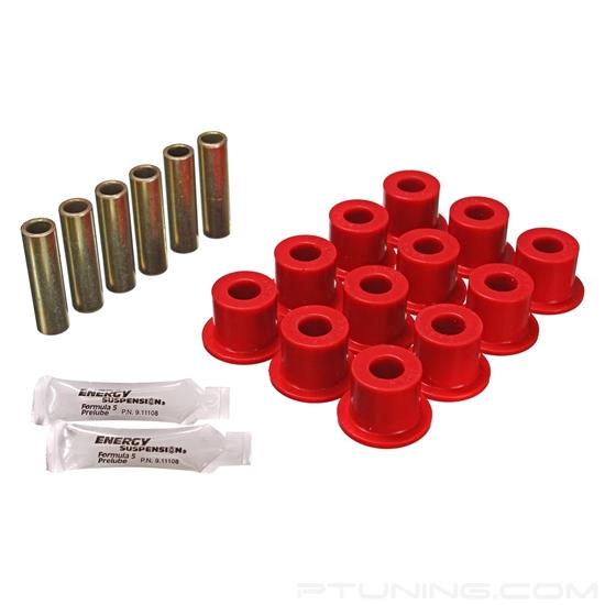 Picture of Hyper-Flex Rear Leaf Spring Bushings - Red