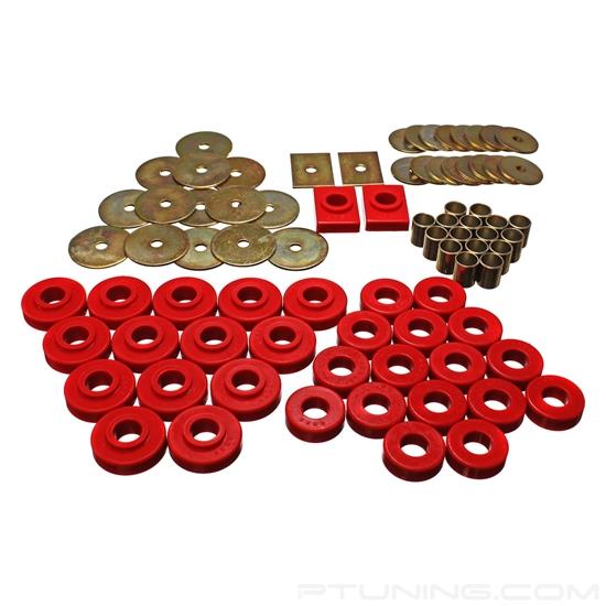 Picture of Front and Rear Body Mount Kit - Red
