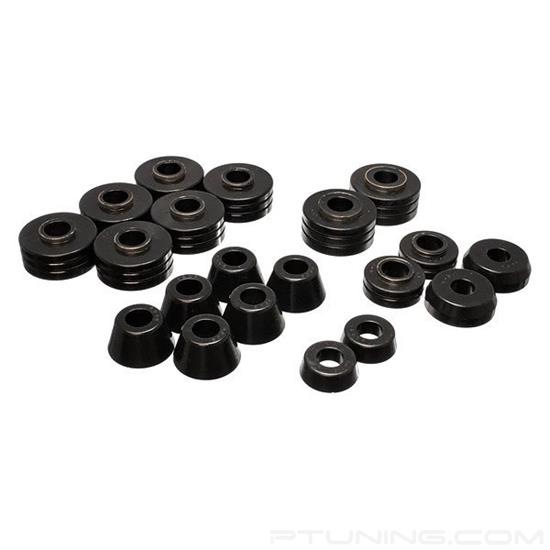 Picture of Front and Rear Body Cab Mount Kit - Black