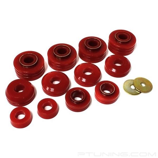 Picture of Front and Rear Body Cab Mount Kit - Red