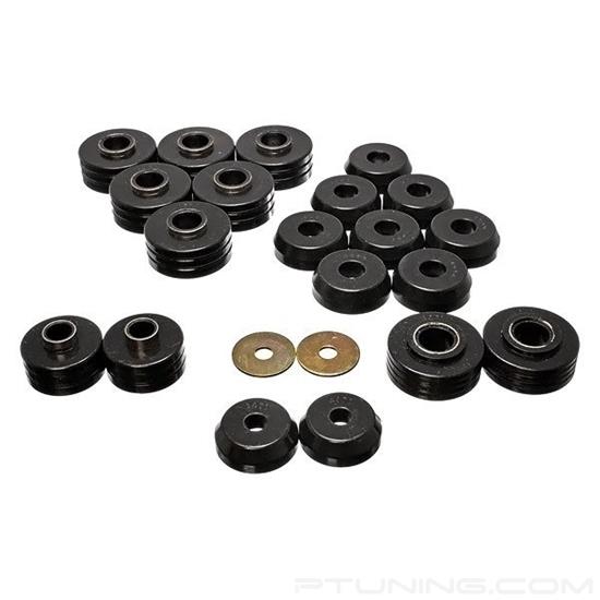Picture of Front and Rear Body Cab Mount Kit - Black