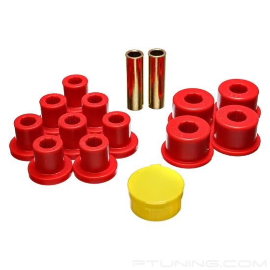 Picture of Hyper-Flex Rear Leaf Spring Bushings - Red