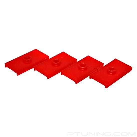 Picture of Performance Rear Leaf Spring Pads - Red