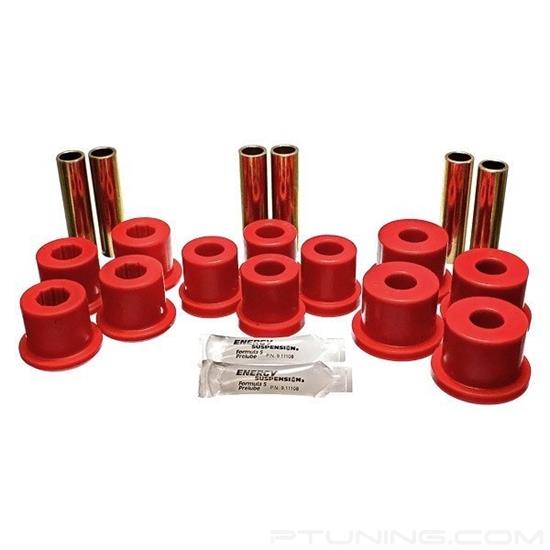 Picture of Hyper-Flex Rear Leaf Spring Bushings - Red