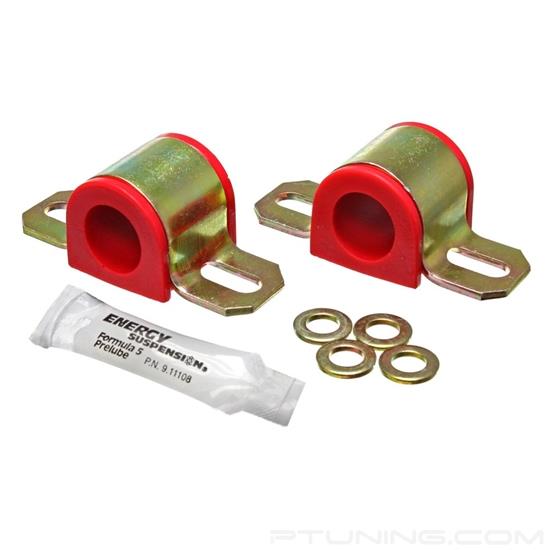 Picture of Front and Rear Non-Greasable Sway Bar Bushing Set - Red