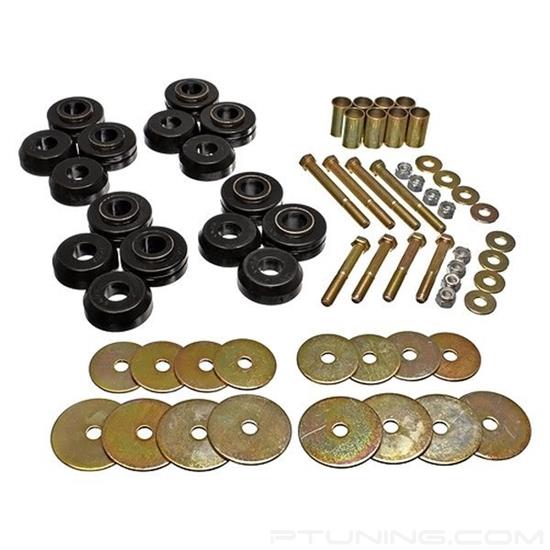 Picture of Front and Rear Body Cab Mount Kit - Black