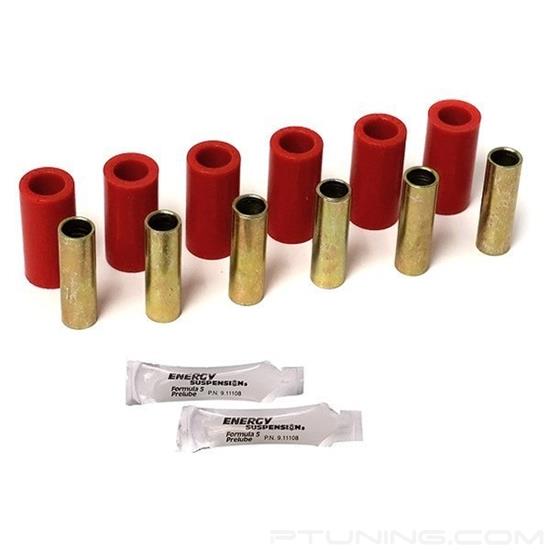 Picture of Hyper-Flex Rear Leaf Spring Bushings - Red