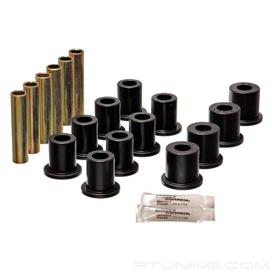 Picture of Hyper-Flex Front Complete Spring And Shackle Set - Black