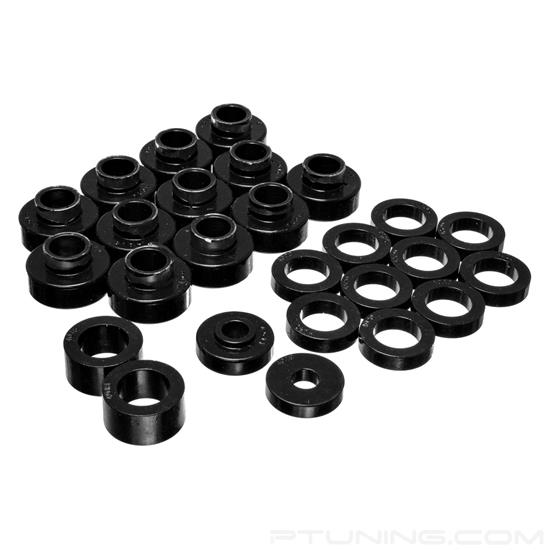 Picture of Front and Rear Body Cab Mount Kit - Black