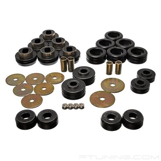 Picture of Front and Rear Body Cab Mount Kit - Black