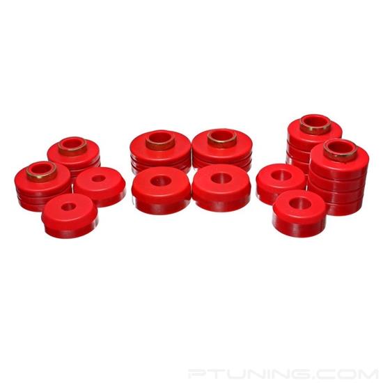 Picture of Front and Rear Body Cab Mount Kit - Red