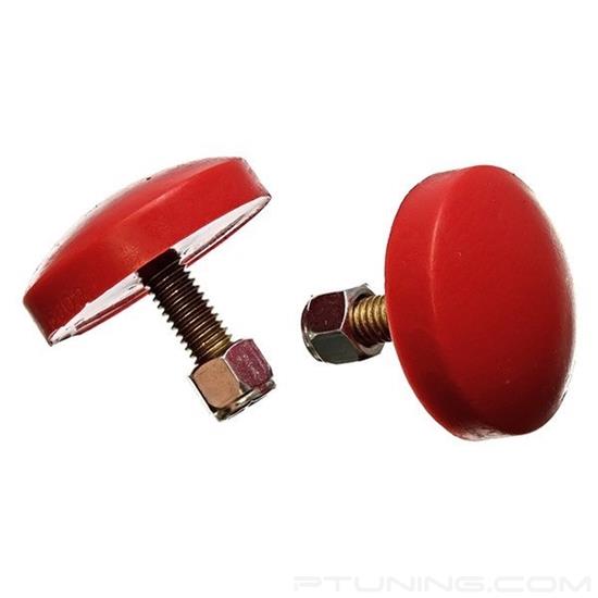 Picture of Front Low Profile Button Head Bump Stops - Red