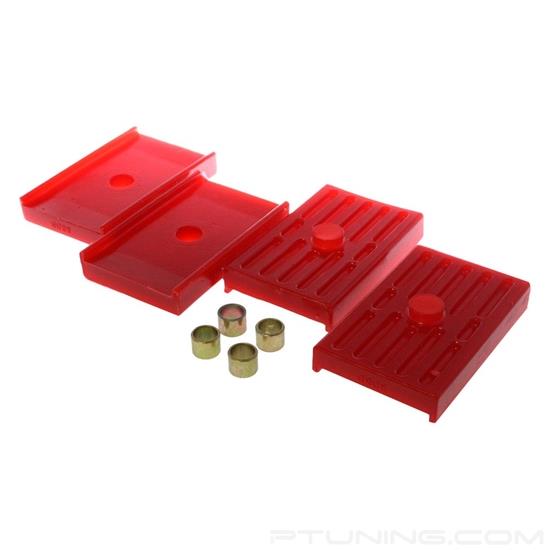Picture of Performance Rear Leaf Spring Pads - Red