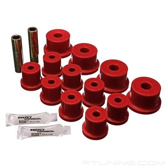 Picture of Hyper-Flex Rear Leaf Spring Bushings - Red