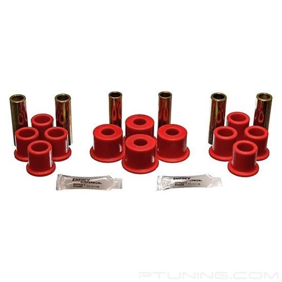Picture of Rear Leaf Spring and Shackle Bushings - Red