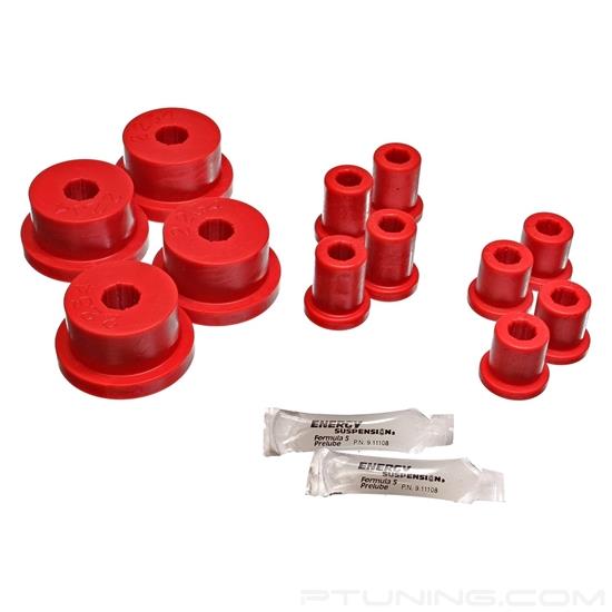 Picture of Hyper-Flex Rear Leaf Spring Bushings - Red