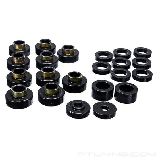 Picture of Front and Rear Body Cab Mount Kit - Black