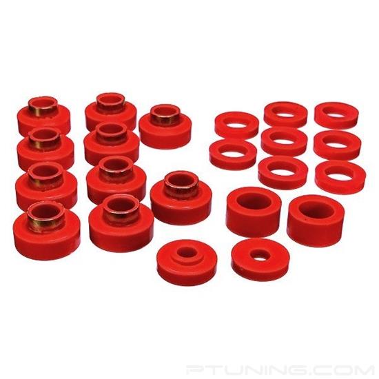 Picture of Front and Rear Body Cab Mount Kit - Red