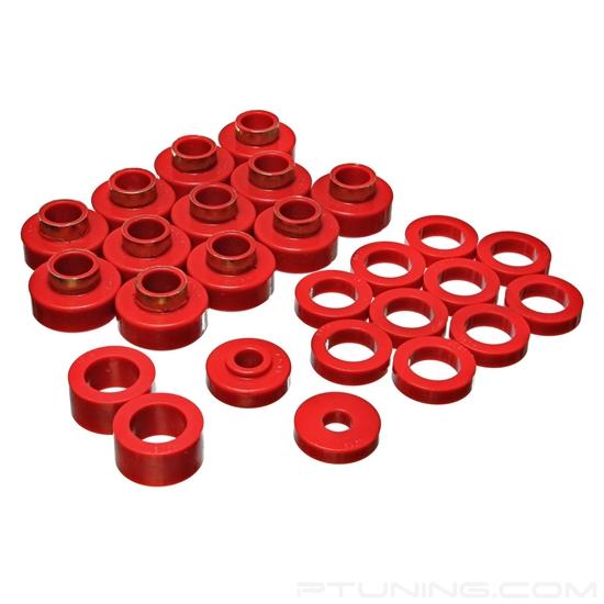 Picture of Front and Rear Body Cab Mount Kit - Red