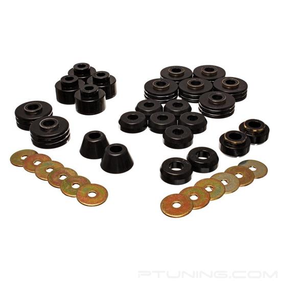 Picture of Front and Rear Body Cab Mount Kit - Black