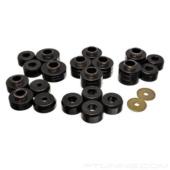 Picture of Front and Rear Body Cab Mount Kit - Black