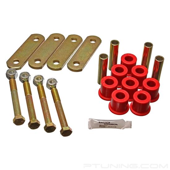 Picture of Performance Front Leaf Spring Shackles - Red