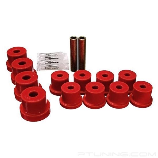 Picture of Hyper-Flex Rear Leaf Spring Bushings - Red