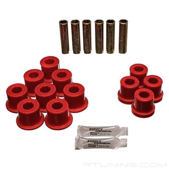 Picture of Hyper-Flex Rear Leaf Spring Bushings - Red